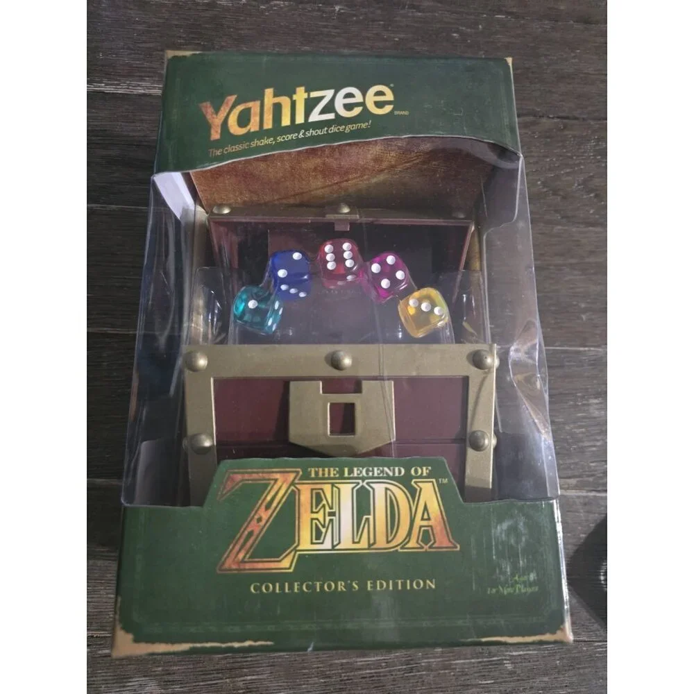 New The Legend of Zelda Yahtzee Collector's Edition Nintendo USAopoly